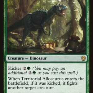 Dominaria - 184 - Territorial Allosaurus - Rare - G - Non-foil