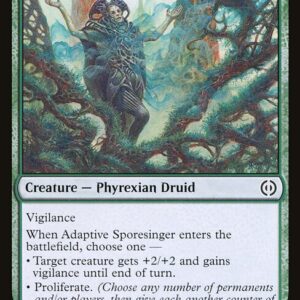 Phyrexia: All Will Be One - 157 - Adaptive Sporesinger - Common - G - Foil