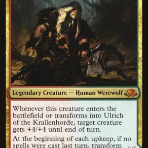 Eldritch Moon - 191 - Ulrich of the Krallenhorde // Ulrich, Uncontested Alpha - Mythic - C - Non-foil (Front)