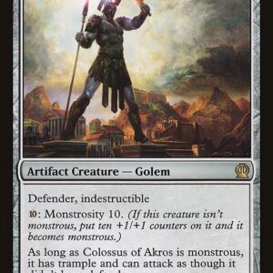 Theros - 214 - Colossus of Akros - Rare - C - Non-foil (Front)