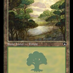 Commander Masters - 450 - Forest - Common - C - Foil