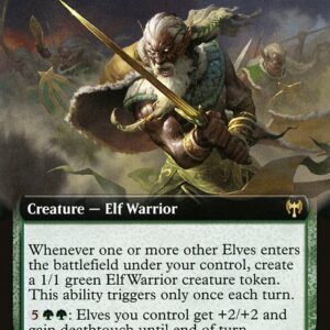 Kaldheim - 363 - Elvish Warmaster - Rare - G - Non-foil