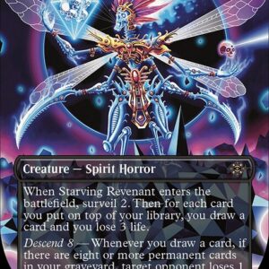 The Lost Caverns of Ixalan - 338 - Starving Revenant - Rare - B - Non-foil (Front)