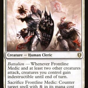 Commander Legends: Battle for Baldur's Gate - 693 - Frontline Medic - Rare - W - Non-foil