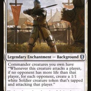 Commander Legends: Battle for Baldur's Gate - 48 - Veteran Soldier - Uncommon - W - Foil