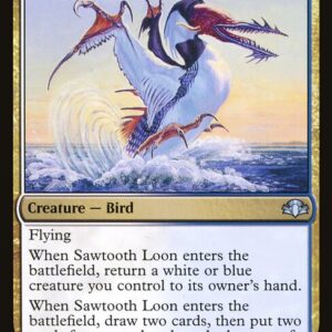 Dominaria Remastered - 199 - Sawtooth Loon - Uncommon - WU - Non-foil