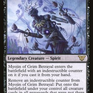 Neon Dynasty Commander - 34 - Myojin of Grim Betrayal - Rare - B - Non-foil