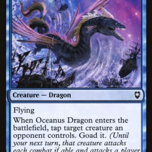 Commander Legends: Battle for Baldur's Gate - 87 - Oceanus Dragon - Common - U - Non-foil