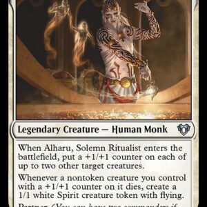 Commander Masters - 8 - Alharu, Solemn Ritualist - Uncommon - W - Non-foil