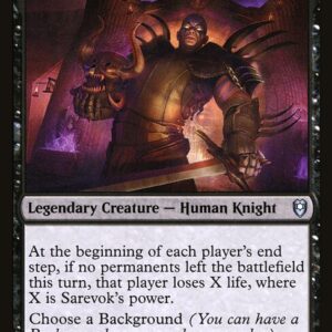 Commander Legends: Battle for Baldur's Gate - 144 - Sarevok, Deathbringer - Uncommon - B - Non-foil