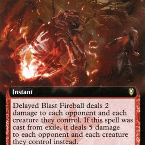 Commander Legends: Battle for Baldur's Gate - 630 - Delayed Blast Fireball - Rare - R - Non-foil