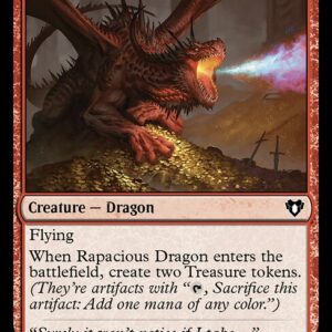 Commander Masters - 248 - Rapacious Dragon - Common - R - Non-foil