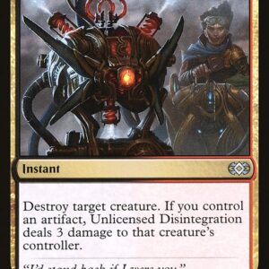 Double Masters - 224 - Unlicensed Disintegration - Uncommon - BR - Foil