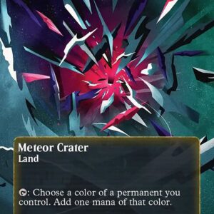 Edge of Eternities: Stellar Sights - 71 - Meteor Crater - Rare - C - Non-foil