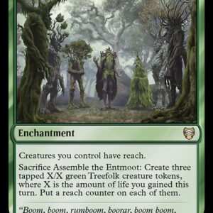 Tales of Middle-earth Commander - 36 - Assemble the Entmoot - Rare - G - Non-foil