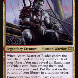 Dominaria United - 194 - Astor, Bearer of Blades - Rare - WR - Non-foil