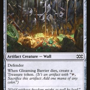 Double Masters - 257 - Gleaming Barrier - Common - C - Non-foil