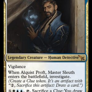 Murders at Karlov Manor - 185 - Alquist Proft, Master Sleuth - Mythic - WU - Non-foil