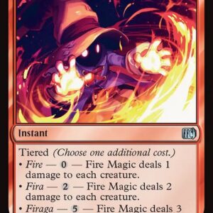 Final Fantasy - 136 - Fire Magic - Uncommon - R - Non-foil