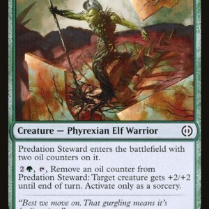 Phyrexia: All Will Be One - 180 - Predation Steward - Common - G - Foil