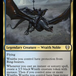 Tales of Middle-earth Commander - 60 - Lord of the Nazgûl - Rare - UB - Non-foil