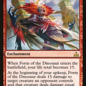 Rivals of Ixalan - 103 - Form of the Dinosaur - Rare - R - Non-foil