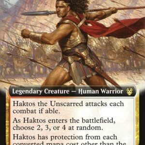 Theros Beyond Death - 339 - Haktos the Unscarred - Rare - WR - Non-foil