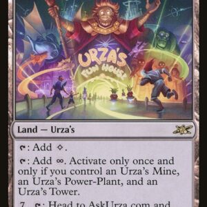 Unfinity - 199 - Urza's Fun House - Rare - C - Foil