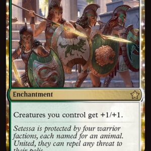 Foundations - 116 - Anthem of Champions - Rare - WG - Non-foil