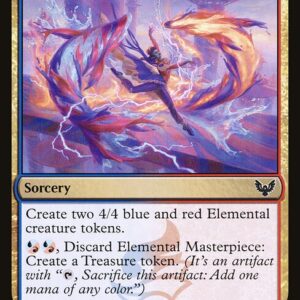 Strixhaven: School of Mages - 182 - Elemental Masterpiece - Common - UR - Non-foil