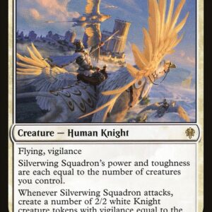 Throne of Eldraine - 315 - Silverwing Squadron - Rare - W - Non-foil