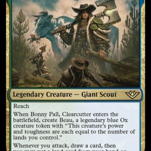 Outlaws of Thunder Junction - 196 - Bonny Pall, Clearcutter - Rare - UG - Non-foil