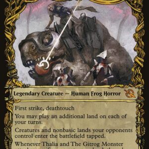 March of the Machine - 316 - Thalia and The Gitrog Monster - Mythic - Multi - Foil