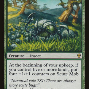 Zendikar - 182 - Scute Mob - Rare - G - Non-foil