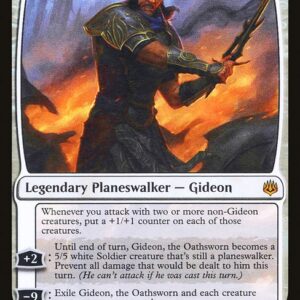 War of the Spark - 265 - Gideon, the Oathsworn - Mythic - W - Foil (Front)