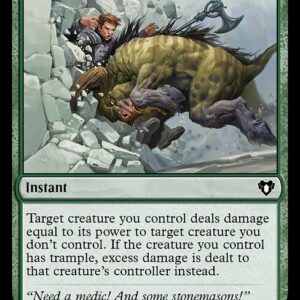 Commander Masters - 314 - Ram Through - Common - G - Non-foil
