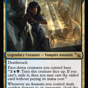 Murders at Karlov Manor - 200 - Etrata, Deadly Fugitive - Mythic - UB - Non-foil