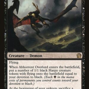 Theros - 75 - Abhorrent Overlord - Rare - B - Non-foil (Front)