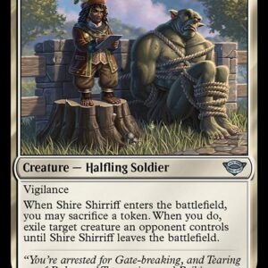 The Lord of the Rings: Tales of Middle-earth - 30 - Shire Shirriff - Uncommon - W - Non-foil