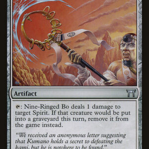 Champions of Kamigawa - 263 - Nine-Ringed Bo - Uncommon - C - Non-foil (Front)
