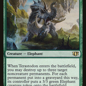 Commander 2014 - 218 - Terastodon - Rare - G - Non-foil (Front)
