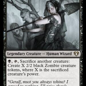 Commander Masters - 161 - Ghoulcaller Gisa - Rare - B - Non-foil