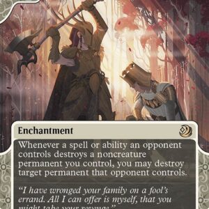 Wilds of Eldraine: Enchanting Tales - 7 - Karmic Justice - Rare - W - Non-foil (Front)