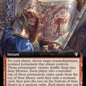 Commander Masters - 767 - Guff Rewrites History - Rare - R - Foil