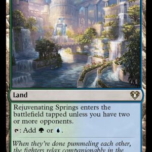 Commander Masters - 424 - Rejuvenating Springs - Rare - C - Non-foil