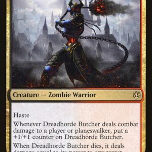 War of the Spark - 194 - Dreadhorde Butcher - Rare - BR - Non-foil (Front)