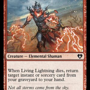Commander Masters - 239 - Living Lightning - Common - R - Non-foil