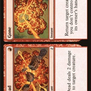 Time Spiral Remastered - 161 - Dead // Gone - Common - R - Non-foil