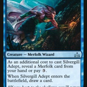 Rivals of Ixalan - 53 - Silvergill Adept - Uncommon - U - Non-foil