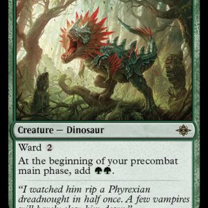 The Lost Caverns of Ixalan - 191 - Hulking Raptor - Rare - G - Non-foil (Front)